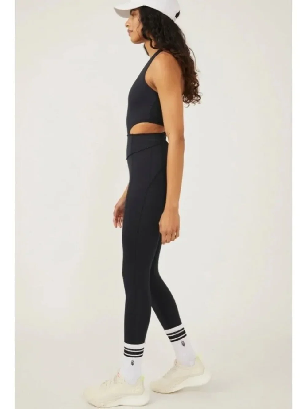 NEW Free People | Back it Up Onesie In Black